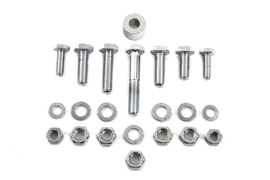 Exhaust System Mounting Bolt Kit Chrome