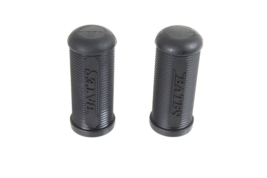 Bates Footpeg Rubber Black