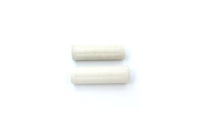 Replica White Waffle Style Grip Set with Plug Hole