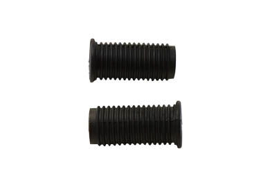 Driver Footpeg Rubber Black Set