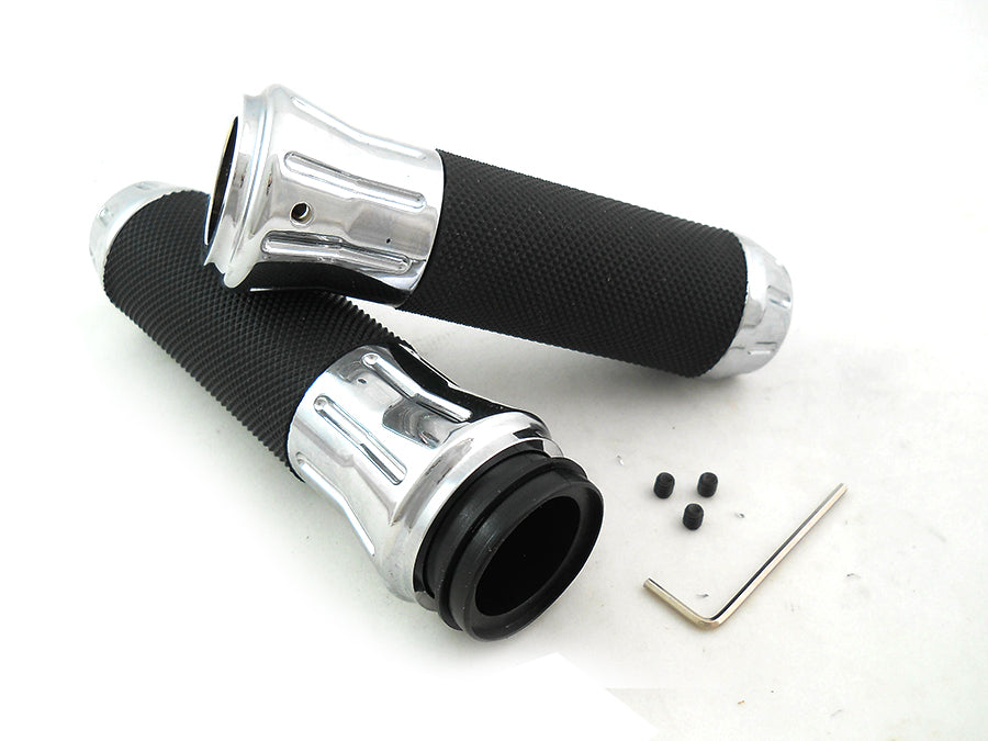 Plain Style Throttle By Wire Grip Set