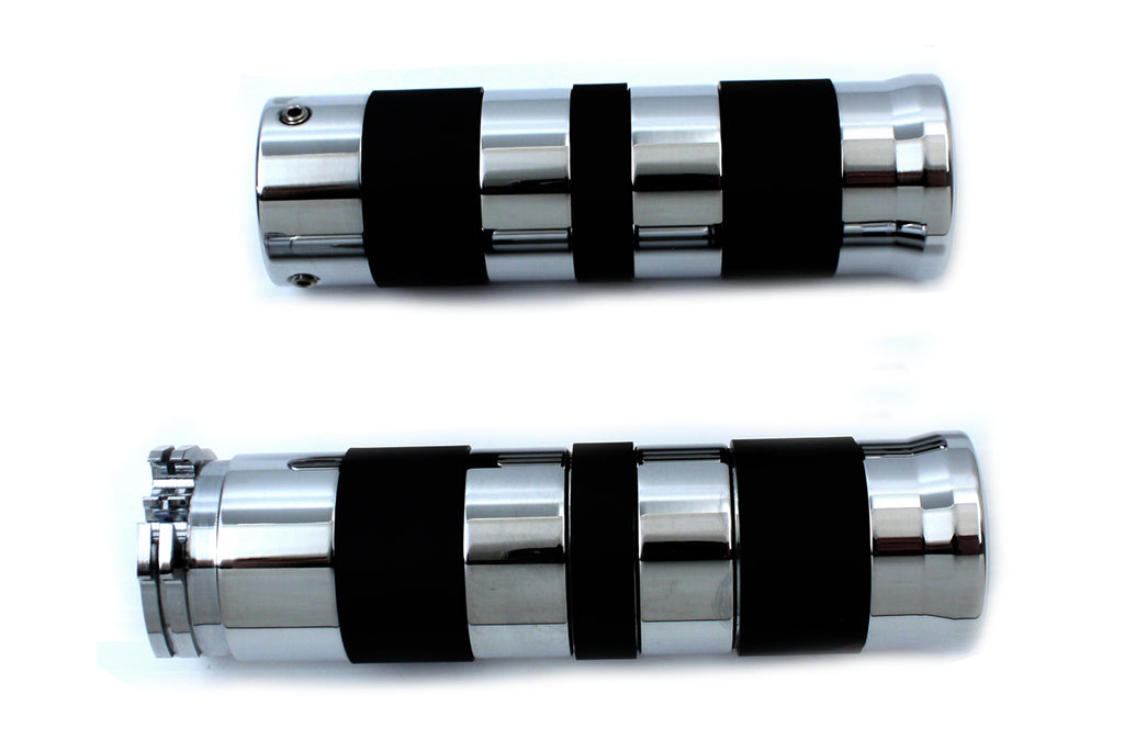 Billet Banded Style Handlebar Grip Set