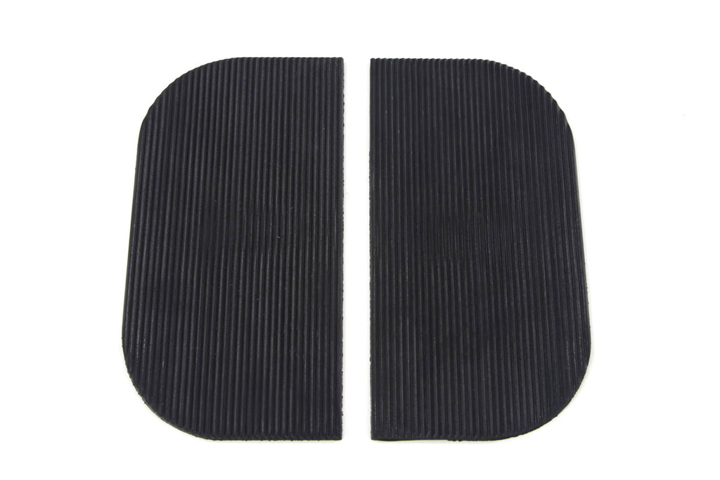Mini Footboard Mat Set Black Rubber