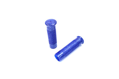 Blue Metal Flake Grip Set