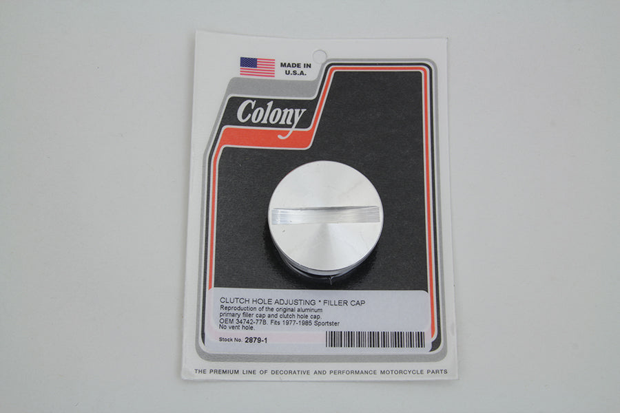 Primary Cover Filler and Clutch Hole Cap