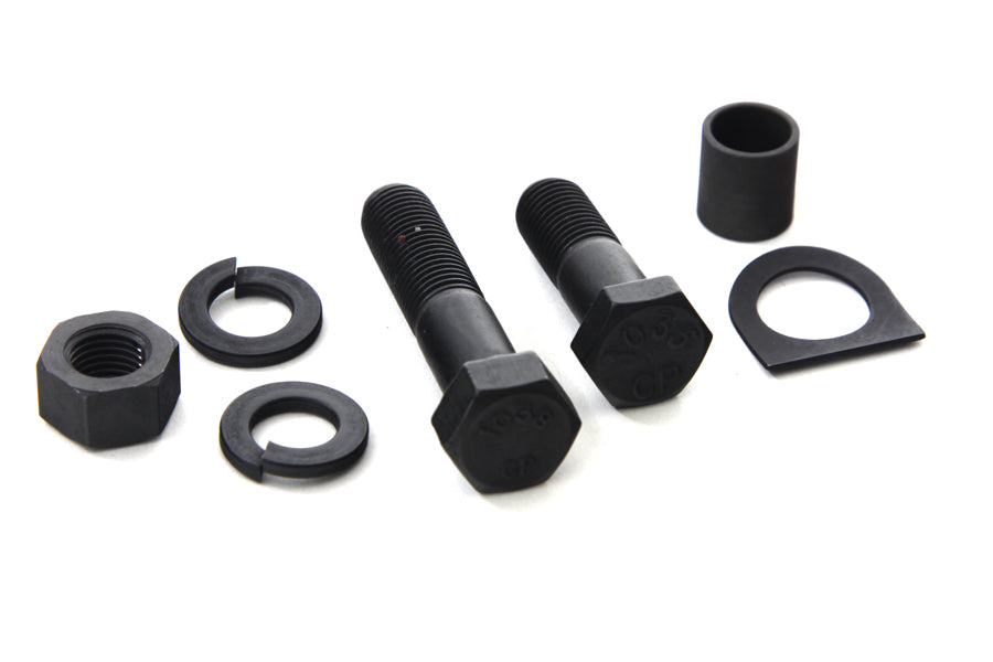 Parkerized Starter Crank and Kick Starter Pedal Mounting Kit