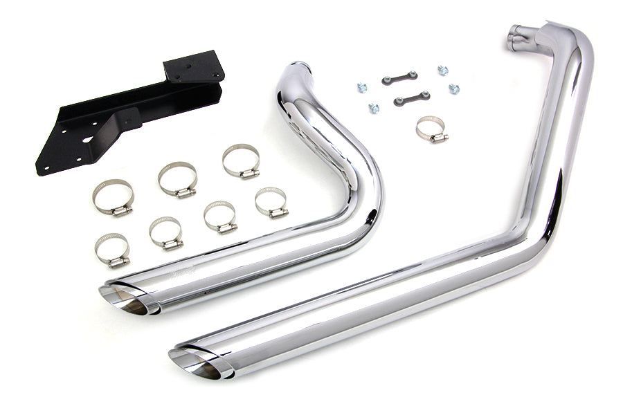 Exhaust Drag Pipe Set Short Shots
