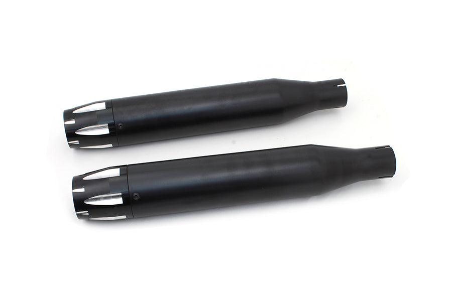 Black Highlighted Revolver Tip Muffler Set