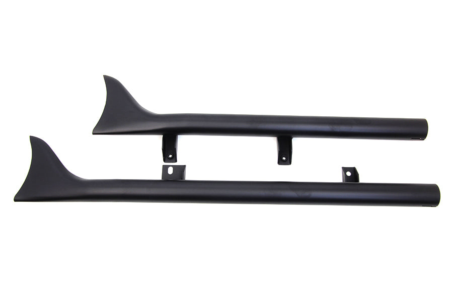 Indian Straight Fishtail Set Black