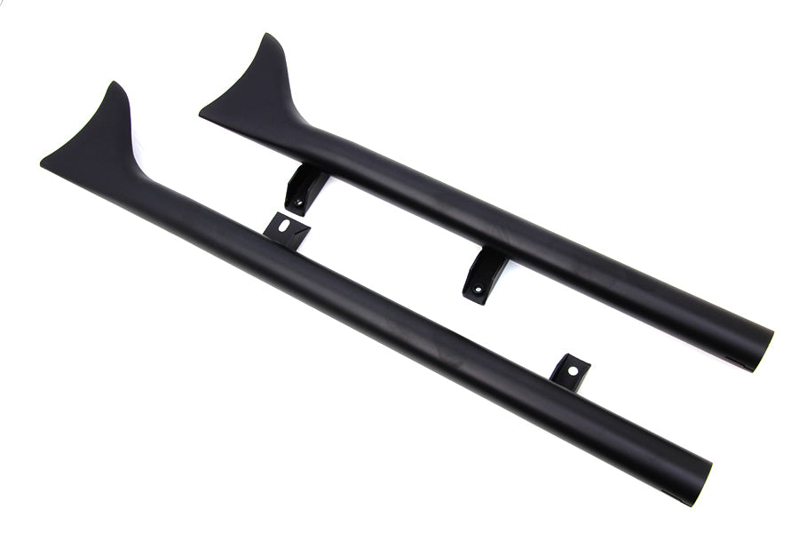 Indian Straight Fishtail Set Black