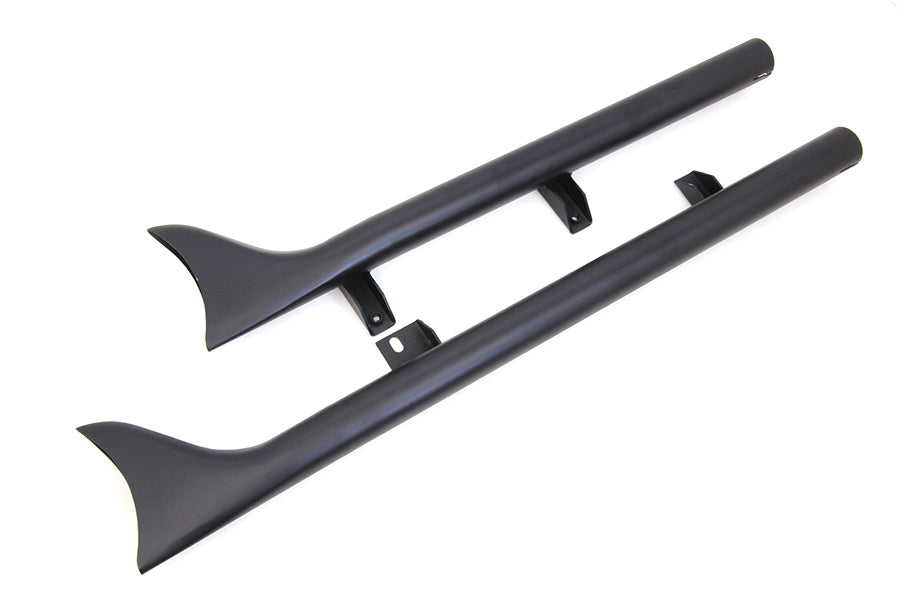 Indian Straight Fishtail Set Black