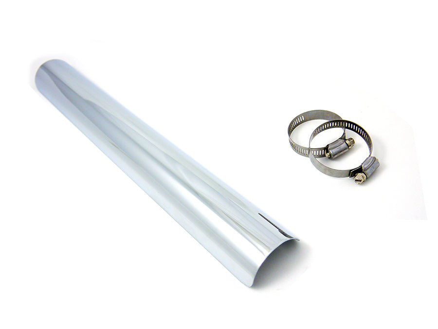 18 Exhaust Heat Shield Chrome