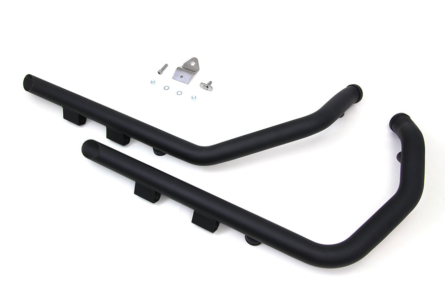 Wyatt Gatling Exhaust Drag Pipe Set Slash Cut Ends