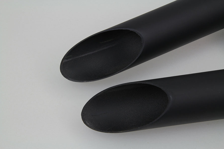 Wyatt Gatling Exhaust Drag Pipe Set Slash Cut Ends