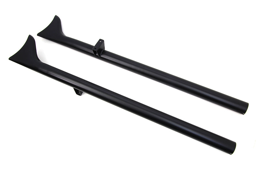 Indian Straight Fishtail Set Black