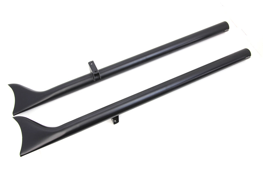 Indian Straight Fishtail Set Black