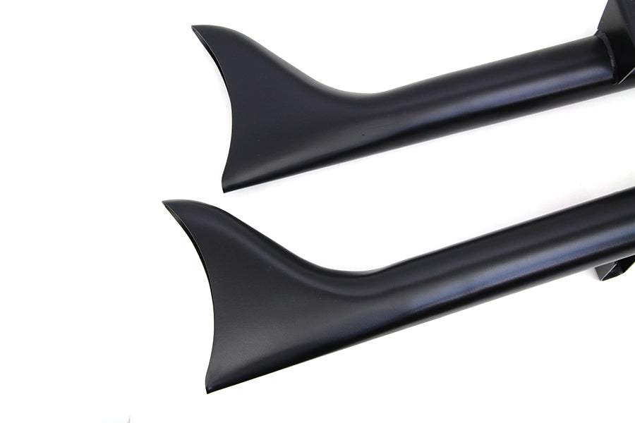 Indian Straight Fishtail Set Black