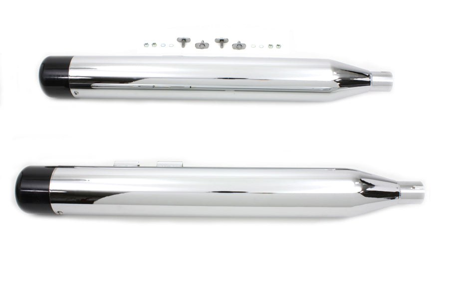 Muffler Set with Black Hollow Point End Tips