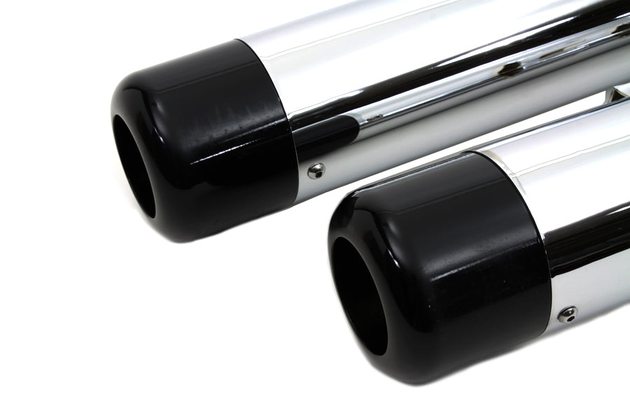 Muffler Set with Black Hollow Point End Tips