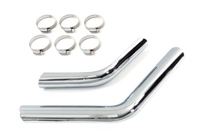 Drag Exhaust Pipe Heat Shield Set