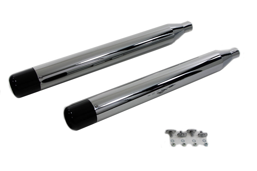 Muffler Set with Black Hollow Point End Tips