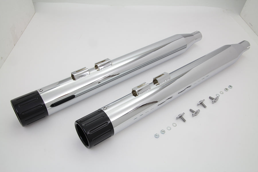 Muffler Set with Black Revolver End Tips