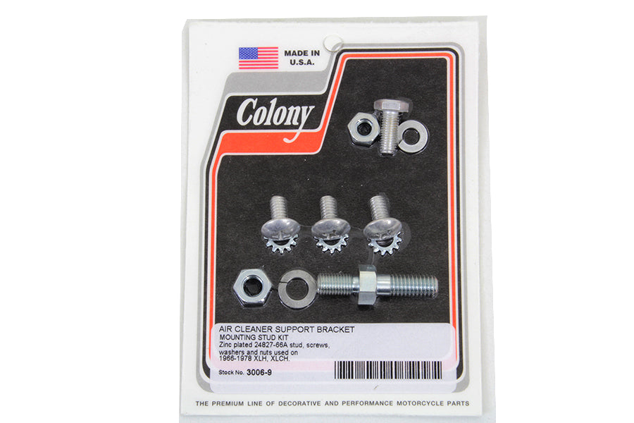 Air Cleaner Support Bracket Mount Stud Kit
