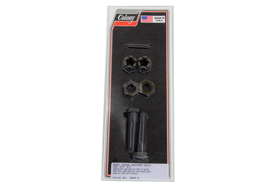 Rear Frame Bracket Bolt and Nut Kit