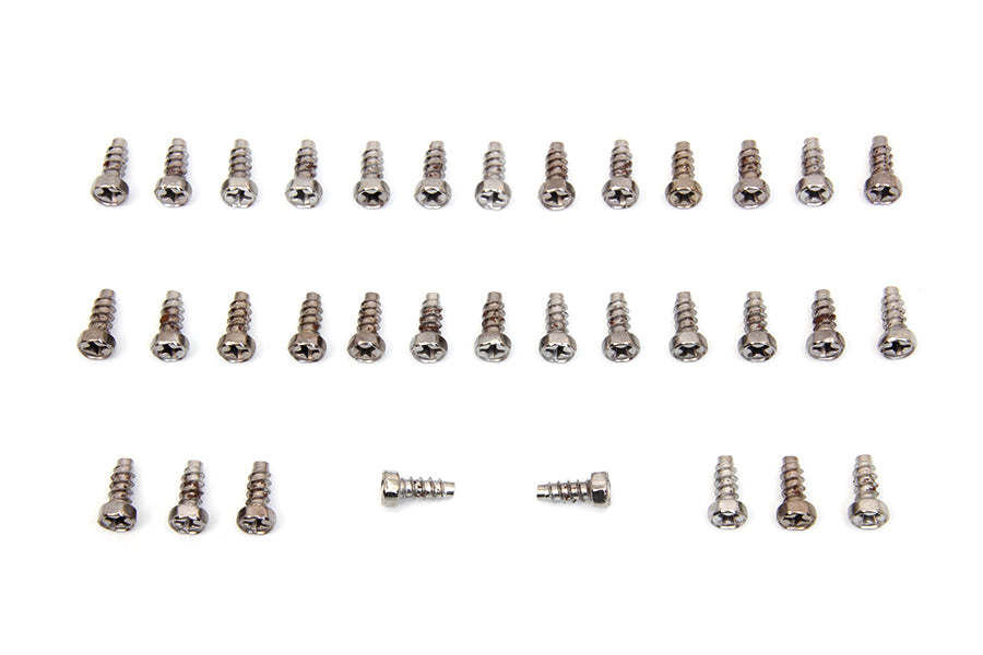 Rocker Arm Cover Screw Kit Chrome