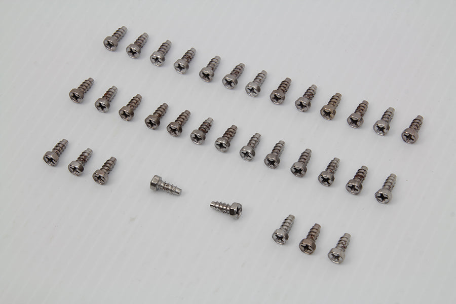 Rocker Arm Cover Screw Kit Chrome