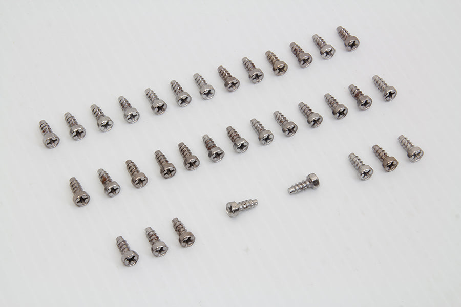 Rocker Arm Cover Screw Kit Chrome