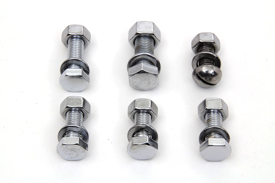 Exhaust System Mounting Bolt Kit Chrome