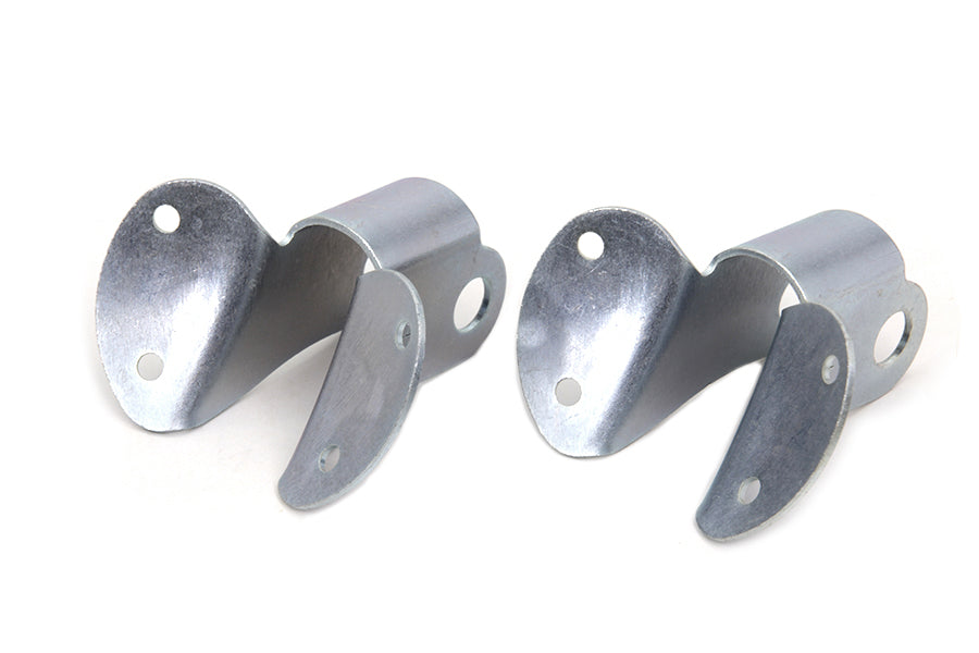 Cadmium Spotlamp Bracket Set