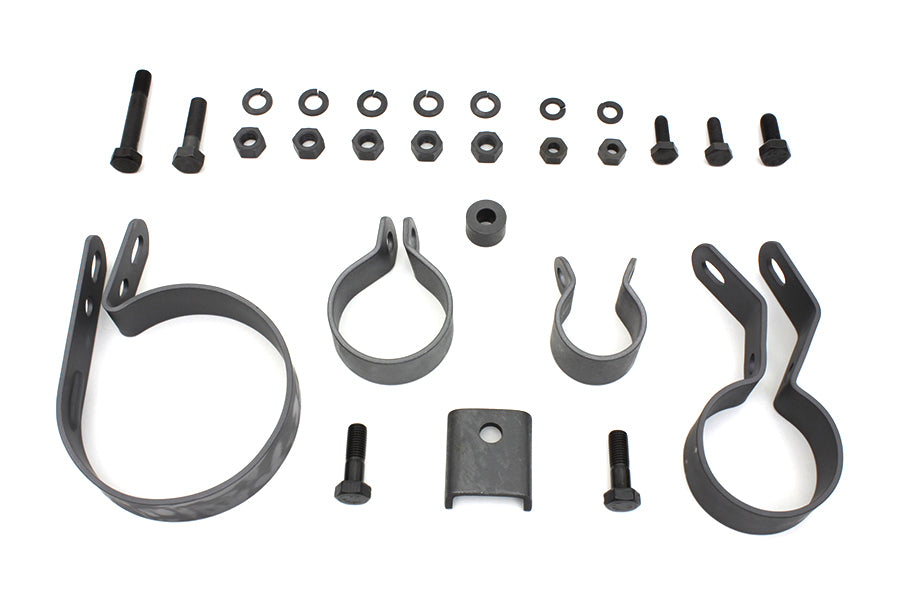 Parkerized Exhaust System Clamp Kit