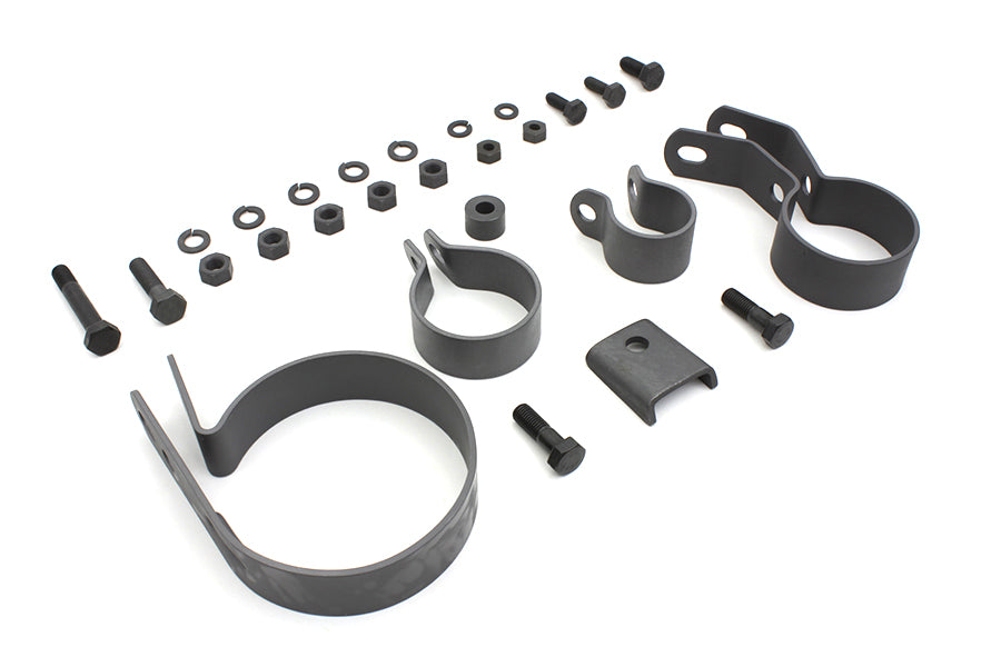 Parkerized Exhaust System Clamp Kit