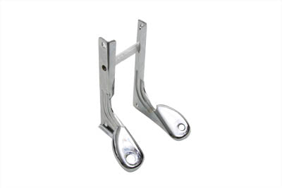 Chrome Spotlamp Bracket For Front Fork