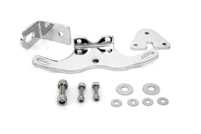 Chrome Heavy Duty Two Piece Top Motor Mount Kit