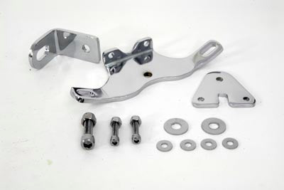 Chrome Heavy Duty Two Piece Top Motor Mount Kit