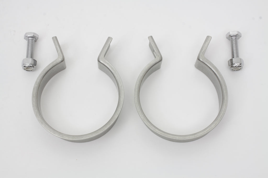 Stainless Steel Exhaust Clamp Set