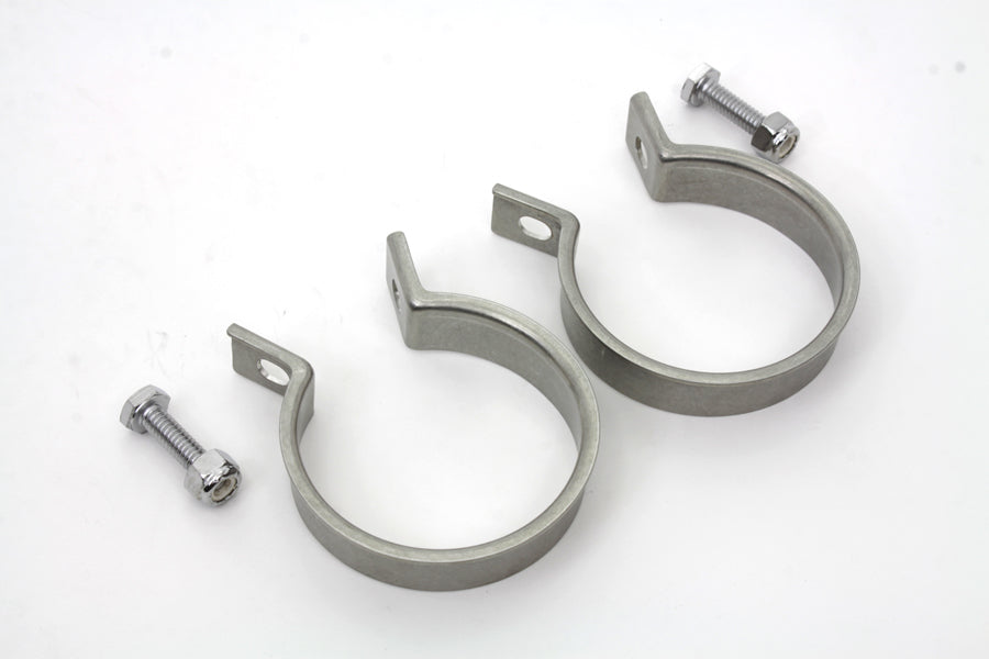 Stainless Steel Exhaust Clamp Set