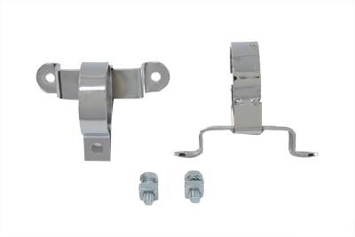 Fishtail Exhaust Clamp Set