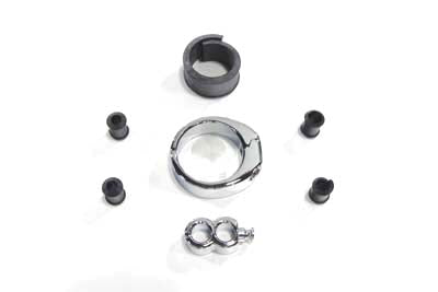 Cable Clamp Chrome Throttle and Clutch