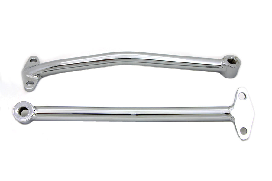 Chrome Rear Fender Brace Set