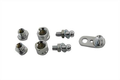 Chrome Front Turn Signal Clamp Ball Stud