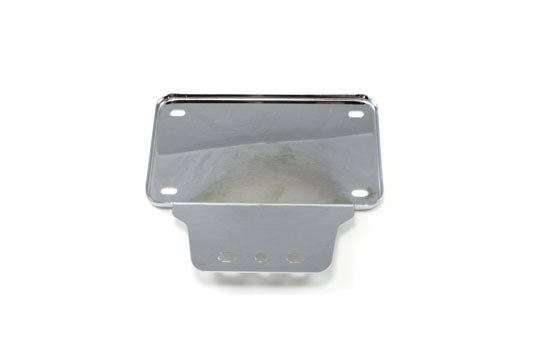 Tail Lamp License Plate Holder Chrome