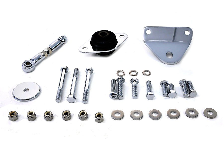 Chrome Front Engine Mount Assembly