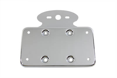 Tail Lamp License Plate Holder Chrome