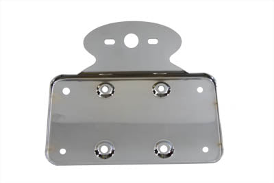 Tail Lamp License Plate Holder Chrome
