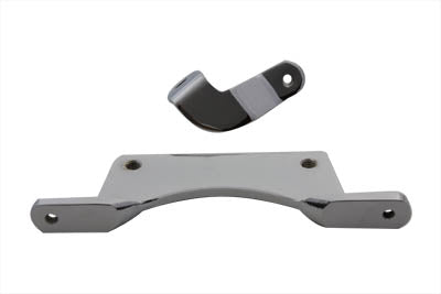 Oil Tank Mount Set Chrome