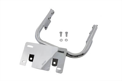 Chrome Lay-Down License Plate Bracket